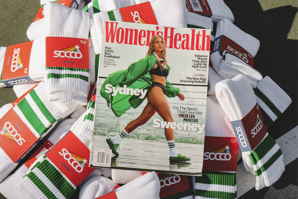 SOCCO On The Cover Of Women's Health