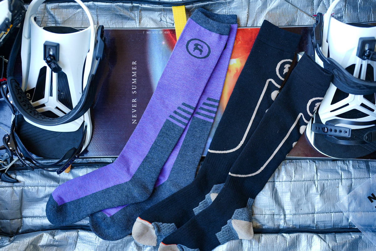 Built for the Mountains: Custom Merino Ski Socks for Backcountry