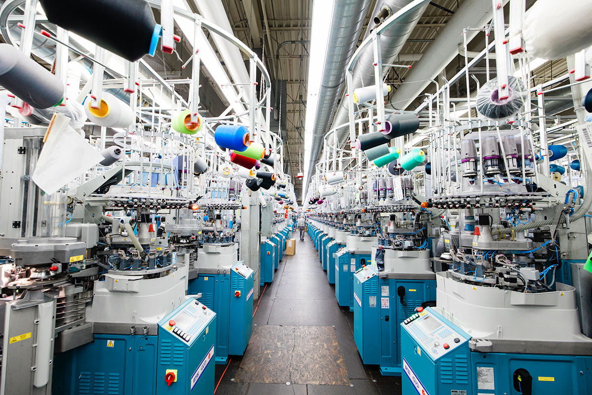 World Class Socks = Precision Machinery. Premium Materials. Proper Set Up.