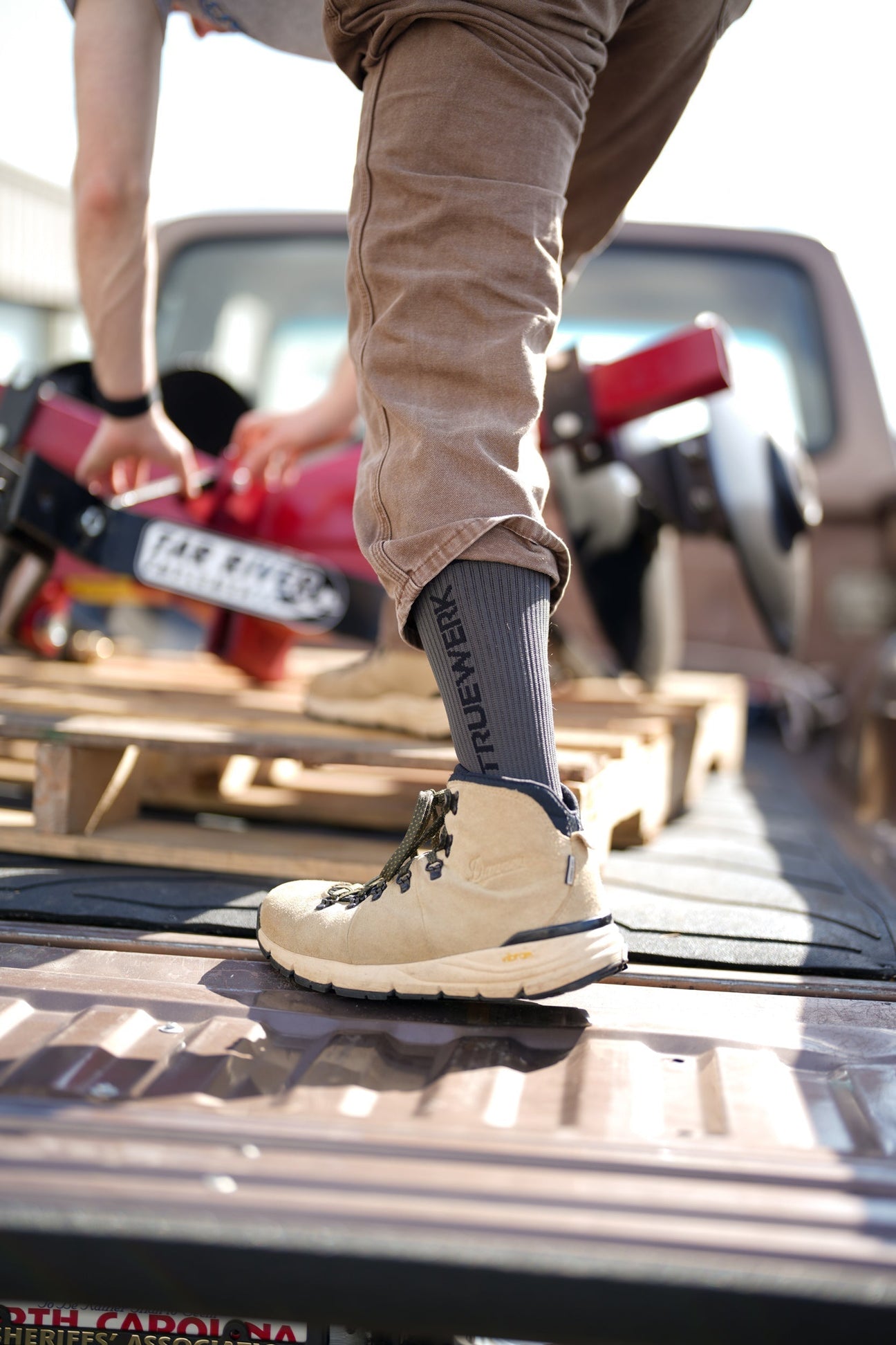 Custom work socks