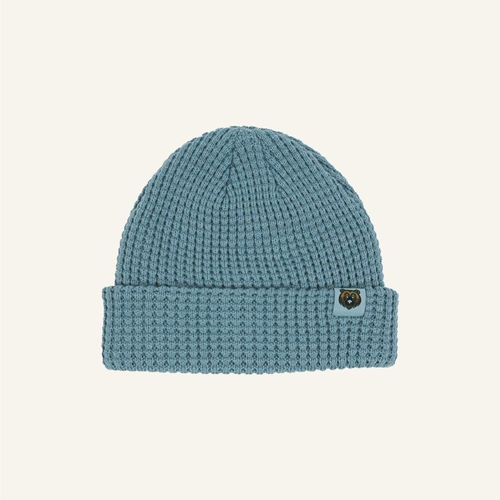 The Summit Waffle Knit Custom Beanie for Brands | Legacy Knitting