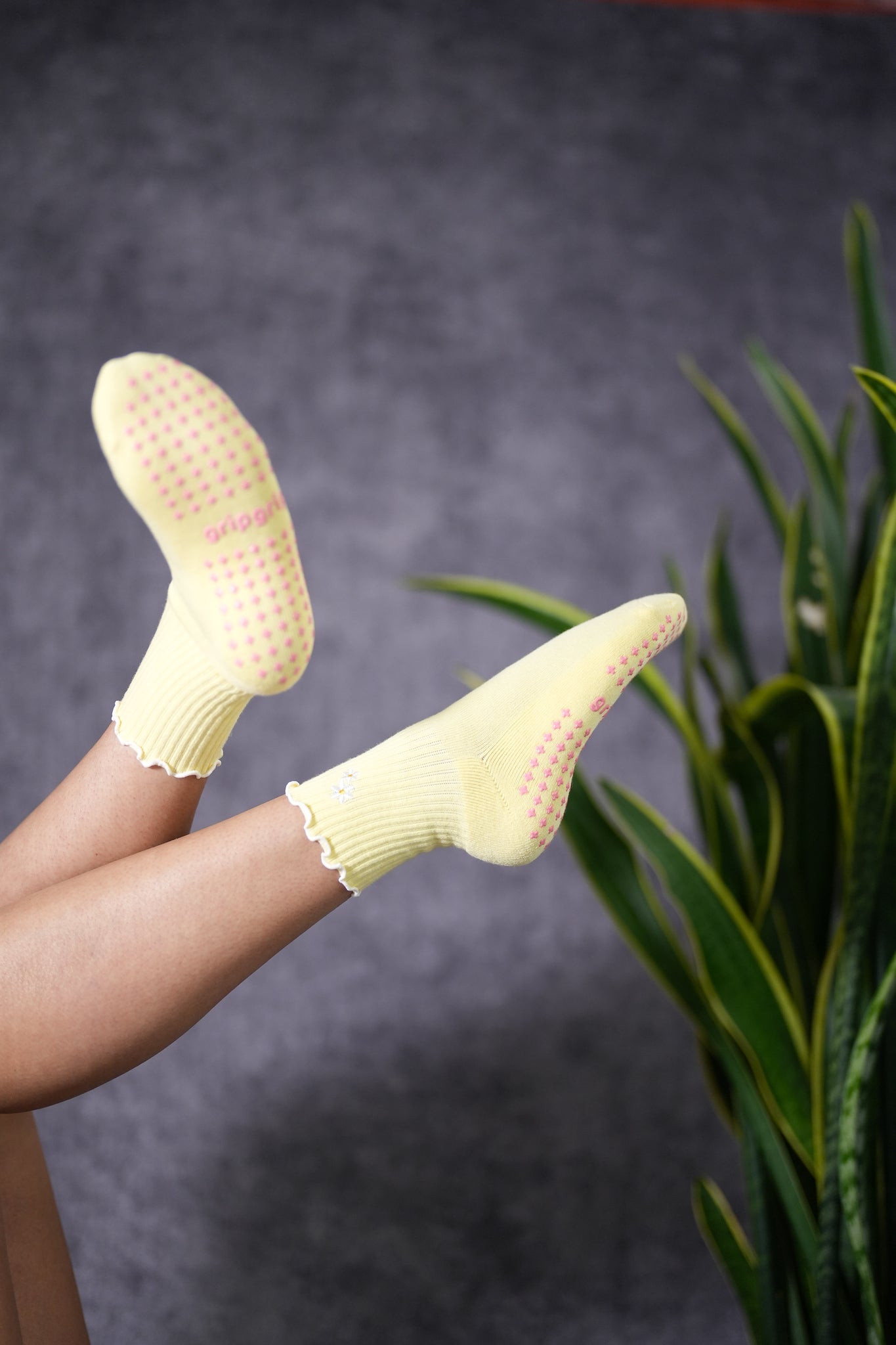 custom grip socks for pilates