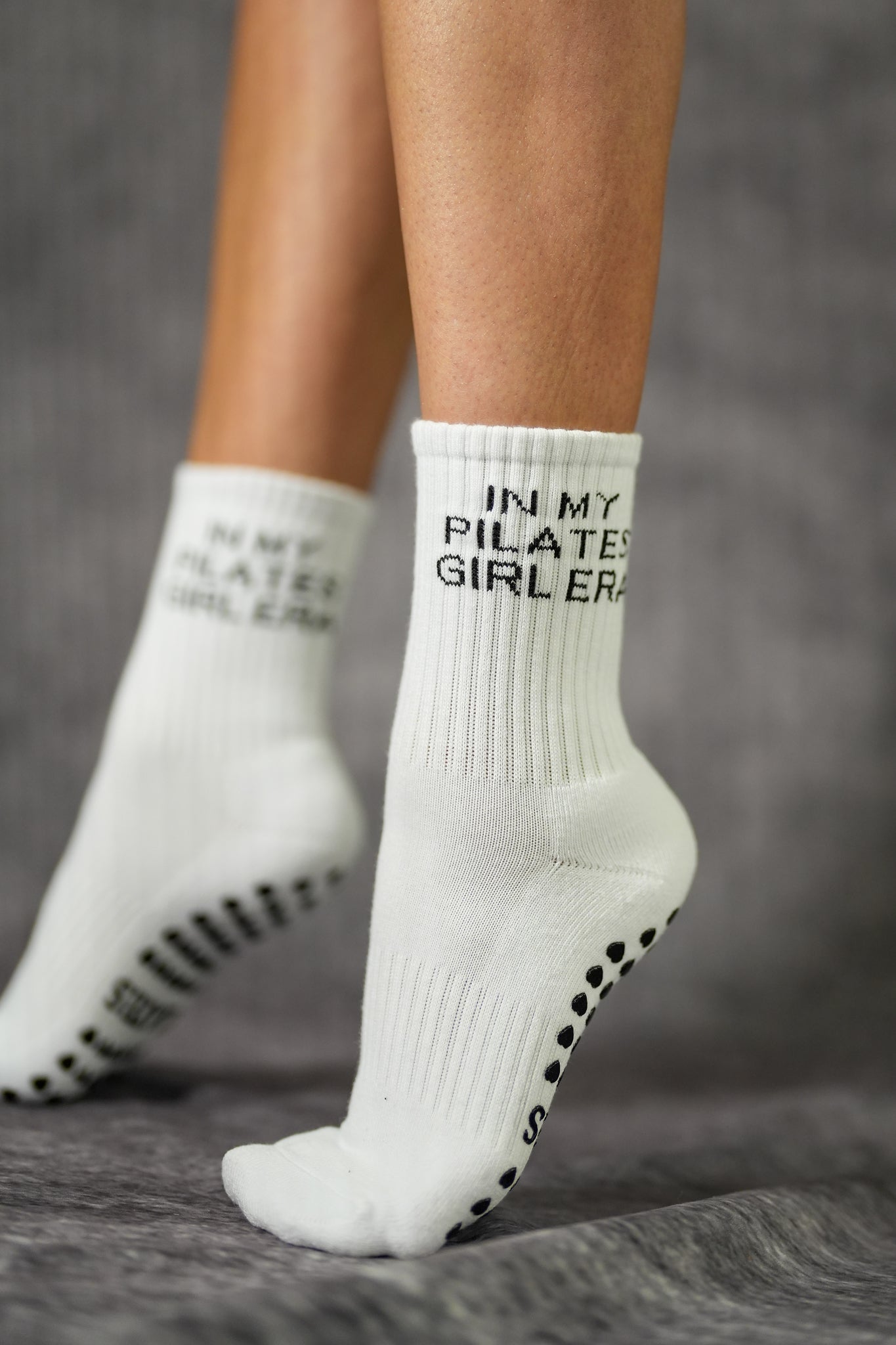 custom Pilates grip sock manufacturing