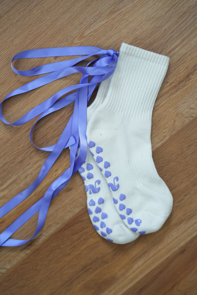 custom grip socks with logo for yoga and Pilates